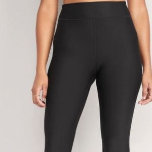 Old Navy Black Active Flare Leggings Pants